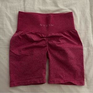 NVGTN Scrunch Shorts in Bubblegum